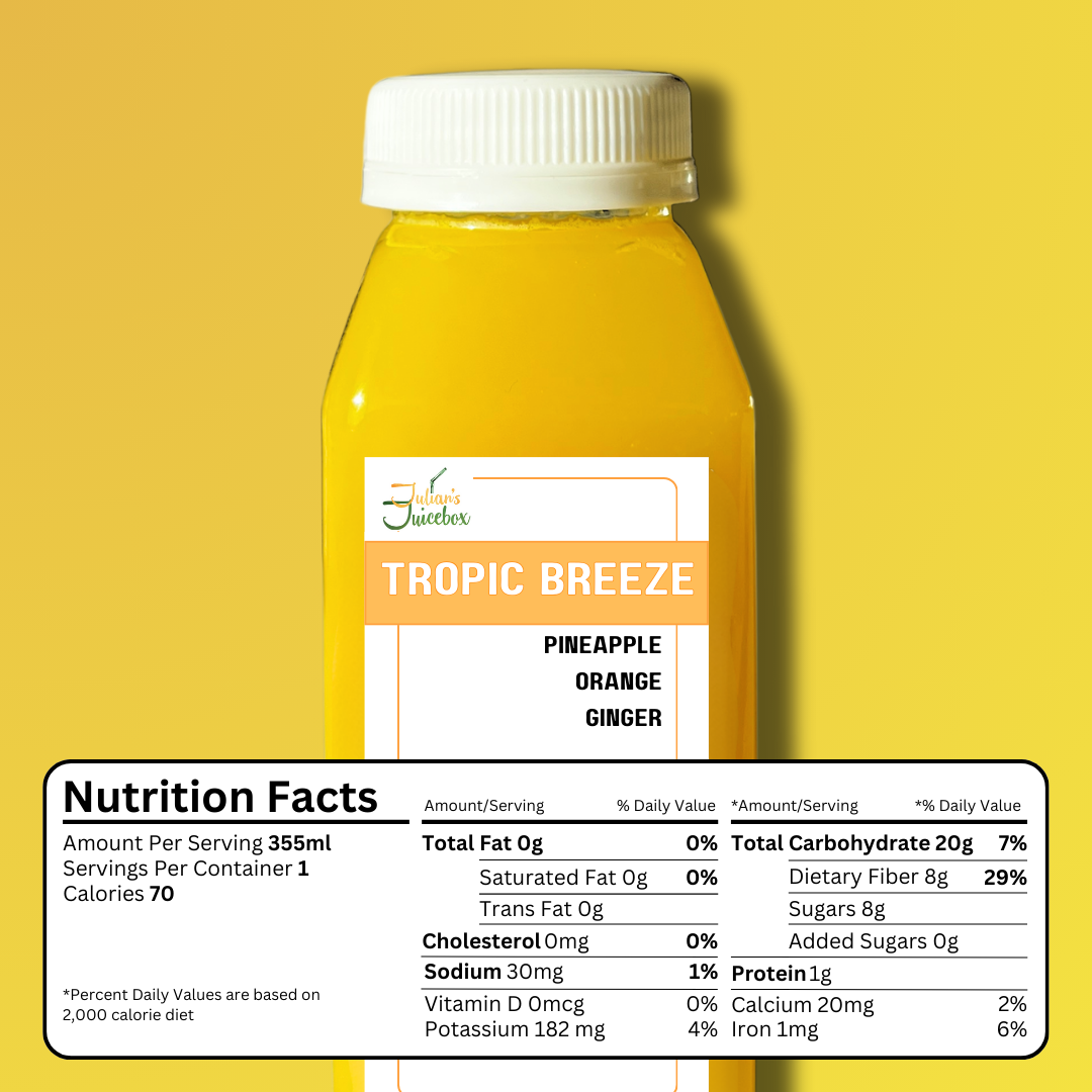 Tropic Breeze Juice Pack – Julian's Juicebox LLC