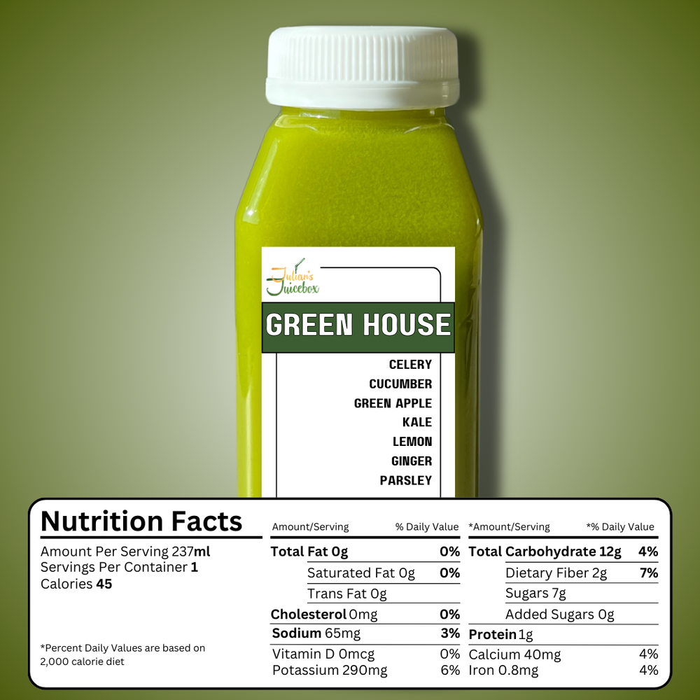 Green House Juice Pack – Julian's Juicebox LLC
